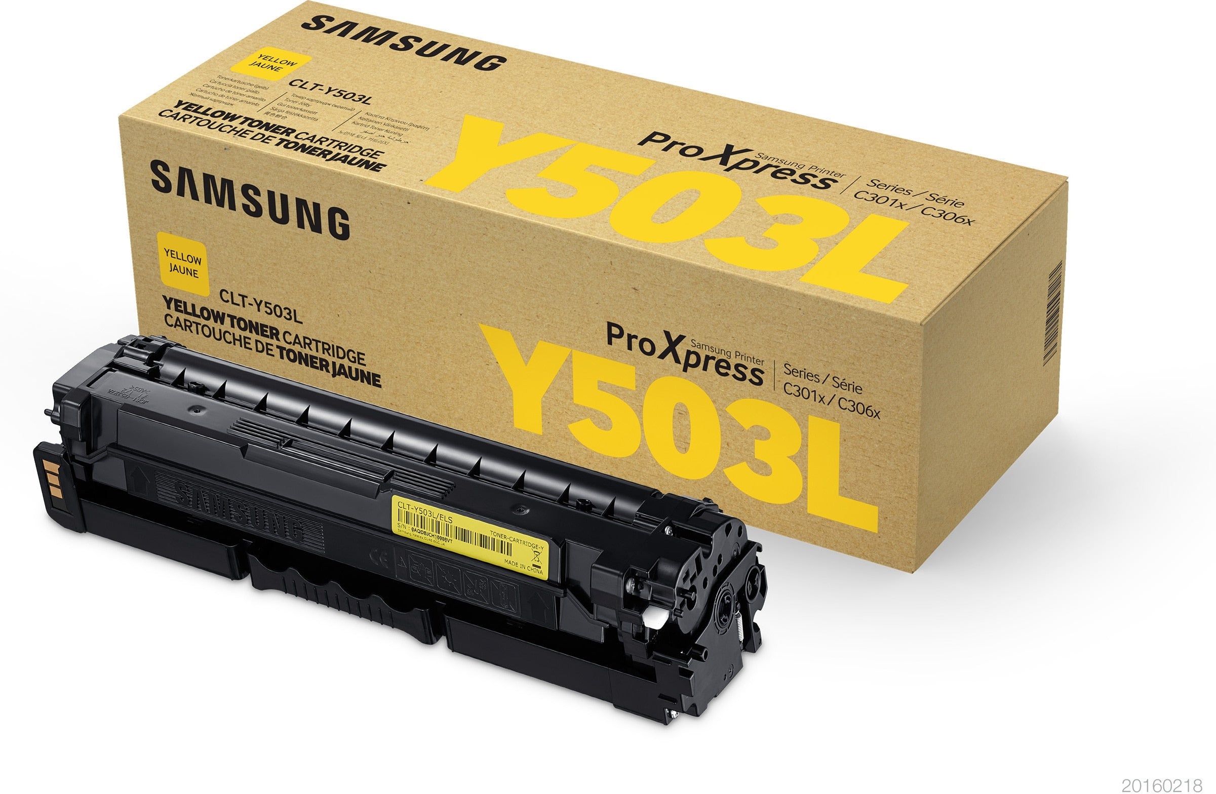 Toner Sam Clt-Y503L Amarillo Rendimiento 5000Pags