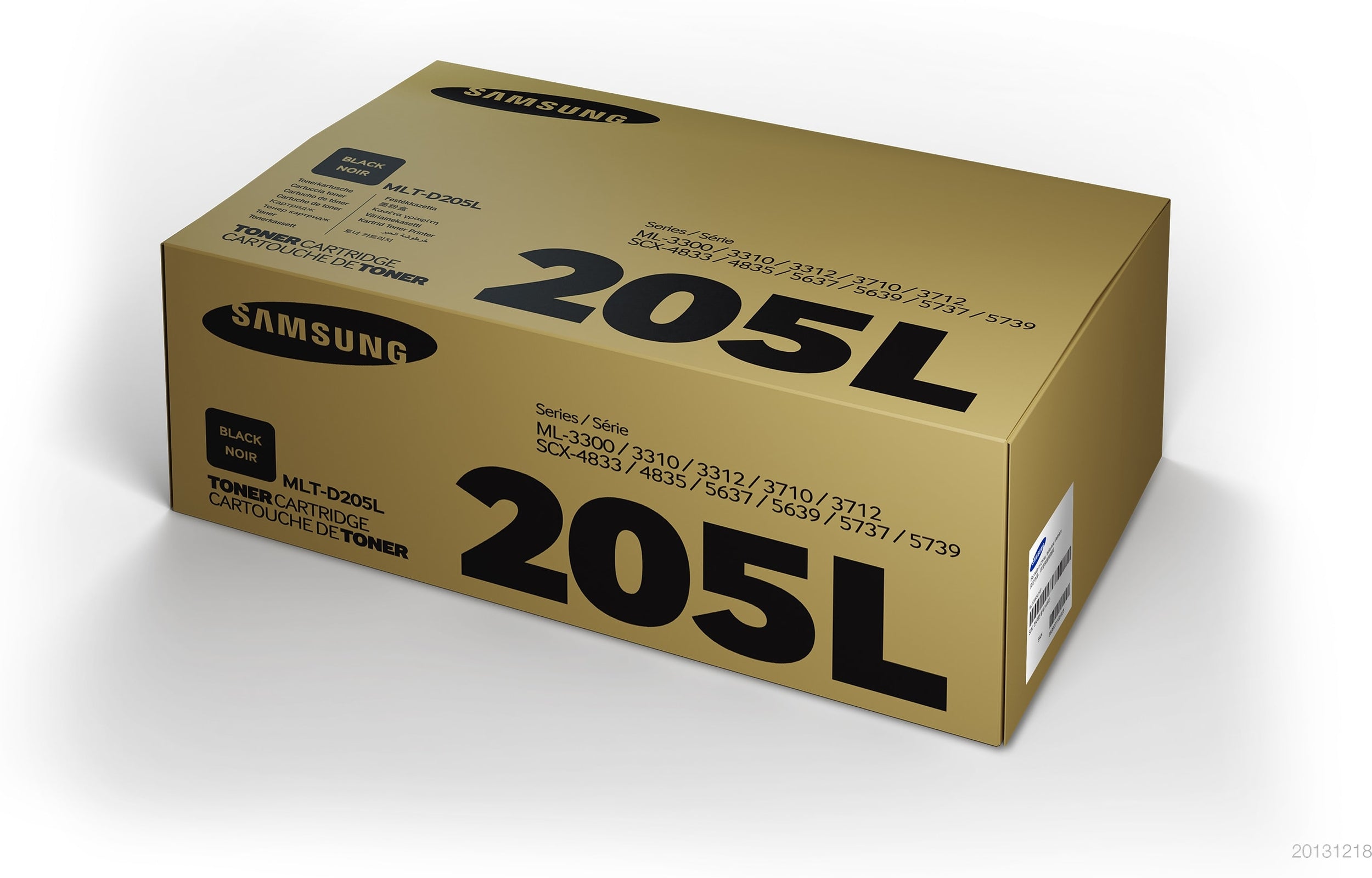 Toner Sam Mlt-D205L Negro Rendimiento 5000Pags