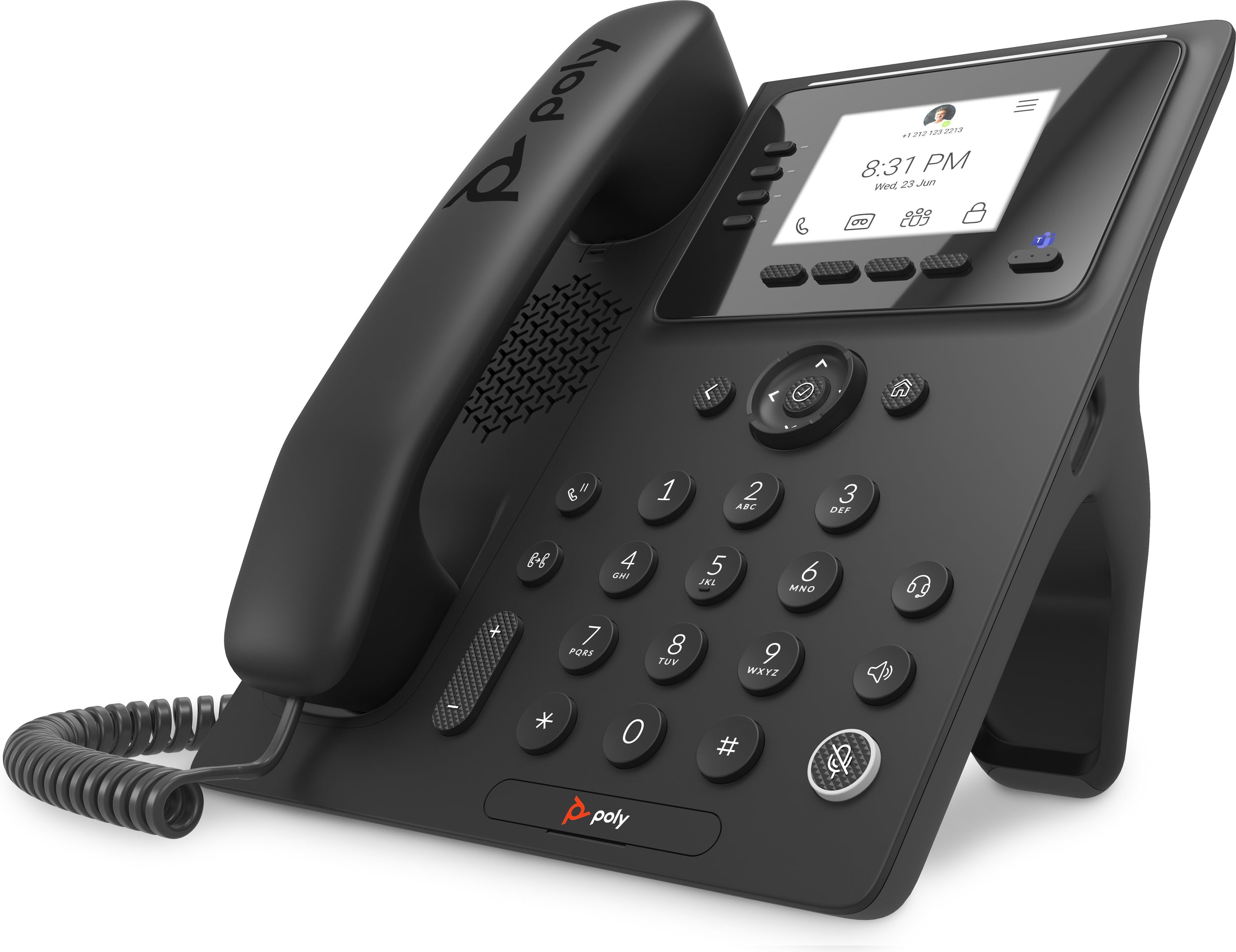 Hp Poly Ccx 350 Business Media Phone For Microsoft Teams And Poe