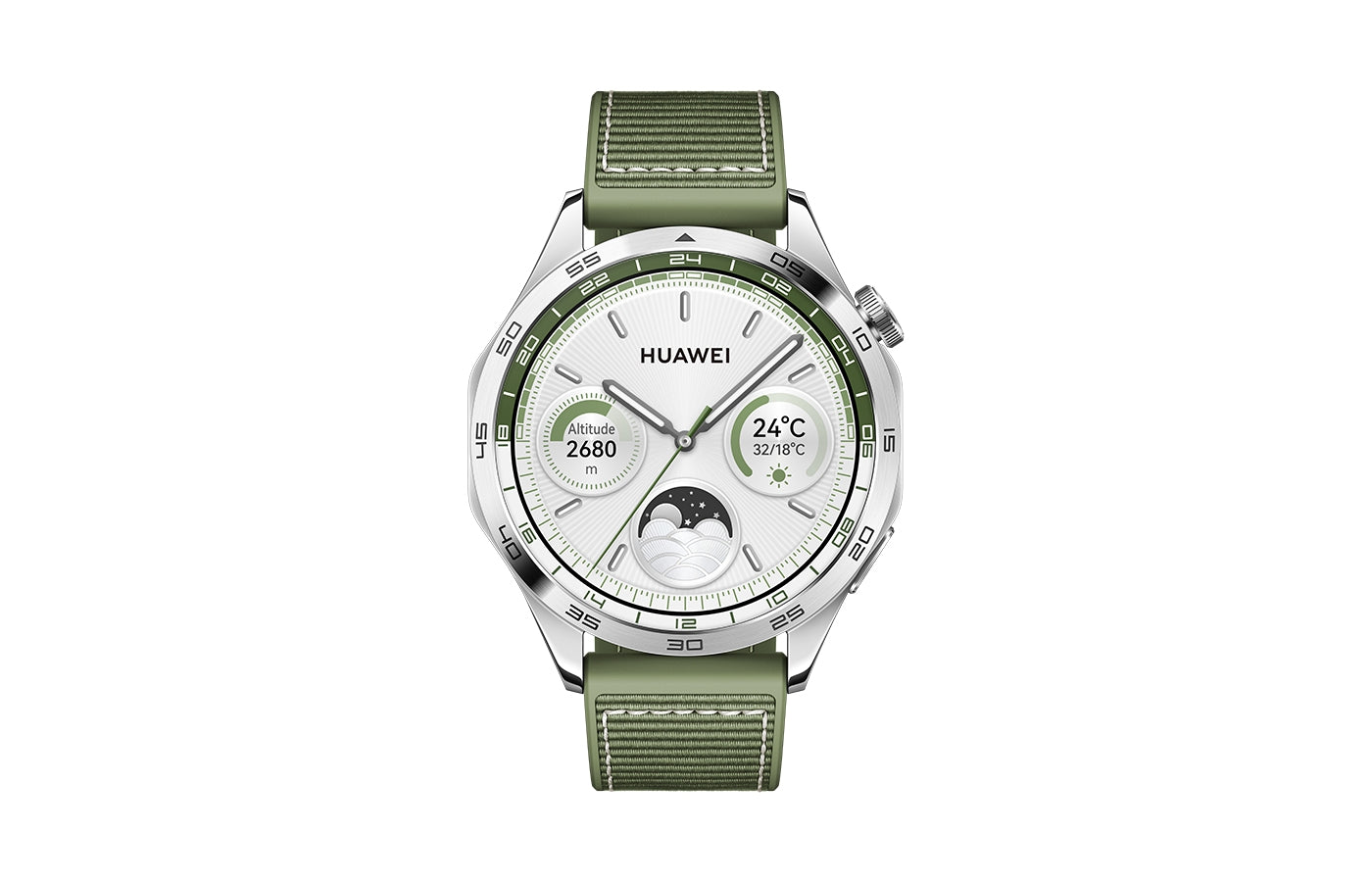 Smartwatch Huawei 55020Bhq Watch Gt 4 46Mm Green Woven