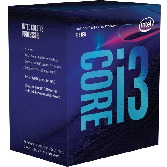 (Open Box)Cpu Intel Core I3 8100 3.6Ghz 6Mb 65W S1151 8Thbx80684I38100