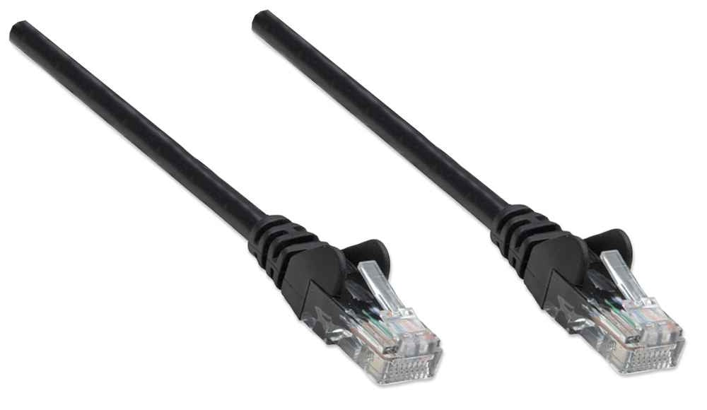 Cable De Red Patch Utp Cat 6 7.6M Negro