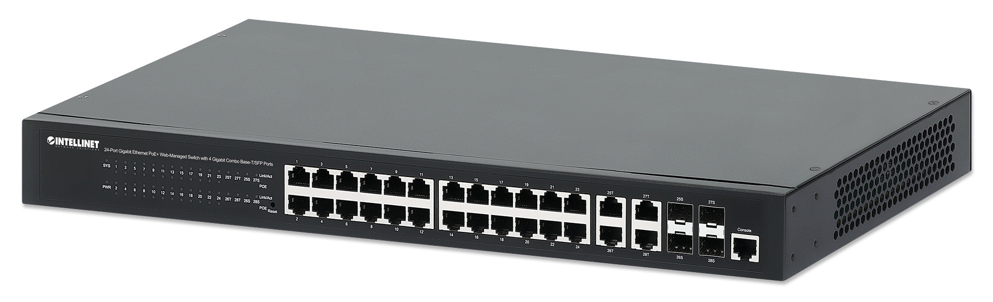 Switch Intellinet 561426 Poe Webadmin 24 Ptos 30W