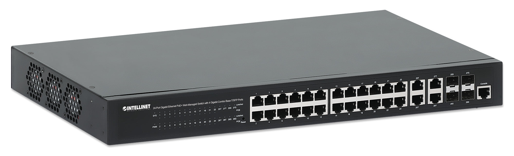 Switch Intellinet 561426 Poe Webadmin 24 Ptos 30W