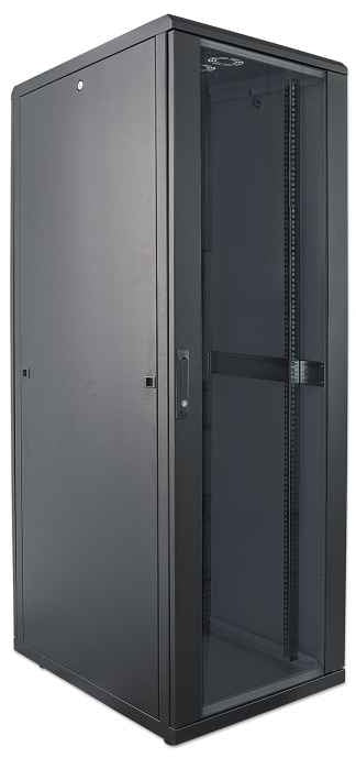 Gabinete De Piso Intellinet 713108 19 Pulgadas Rack Cerrado 26U Puerta Cristal 600*800 Flatpack.