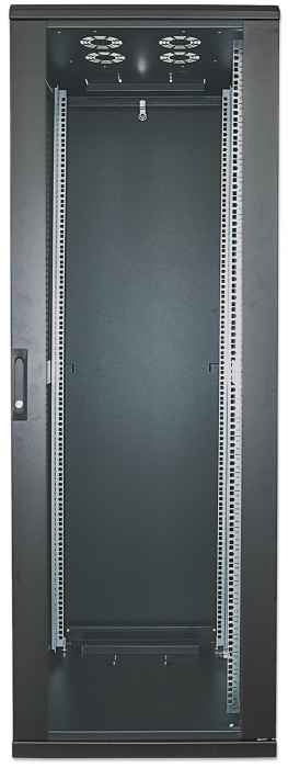 Gabinete De Piso Intellinet 713108 19 Pulgadas Rack Cerrado 26U Puerta Cristal 600*800 Flatpack.