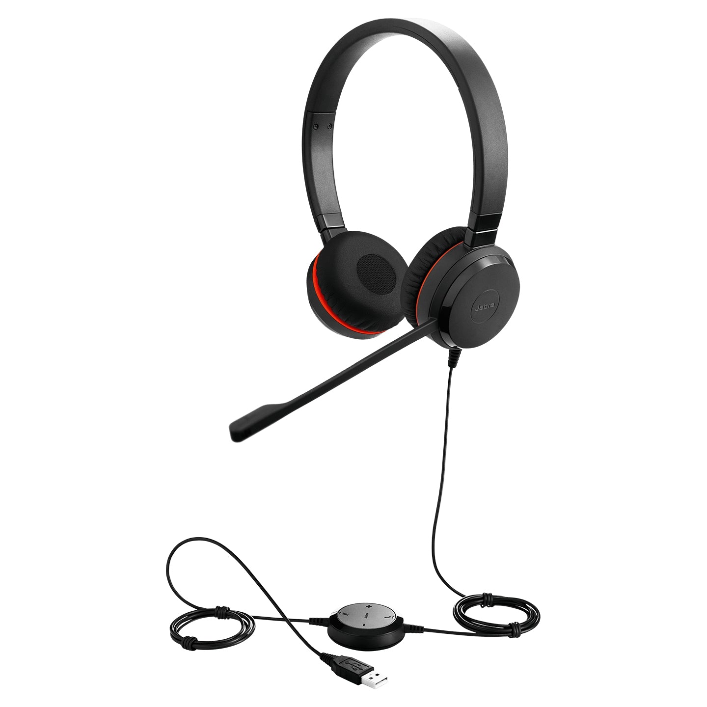 Jabra Audfonos Evolve 20 Se Stereo Ms Leatherettes Usb-A