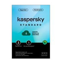 Esd Kaspersky Standard (Anti-Virus) / 3 Dispositivos / 1 Año