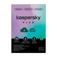 Esd Kaspersky Plus (Internet Security) / 10 Dispositivos / 5 Cuentas Kpm / 2 Años