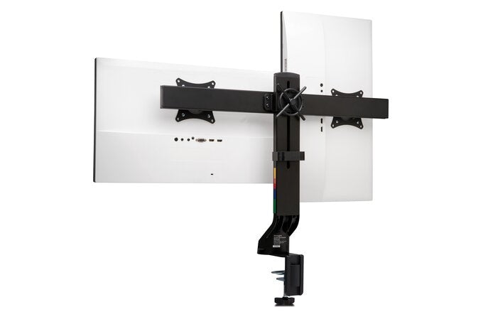 Space Saving Monitor Arm Dual