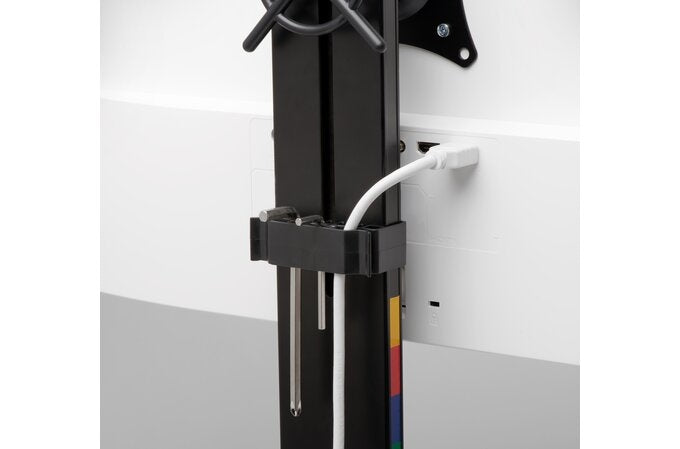 Space Saving Monitor Arm Dual