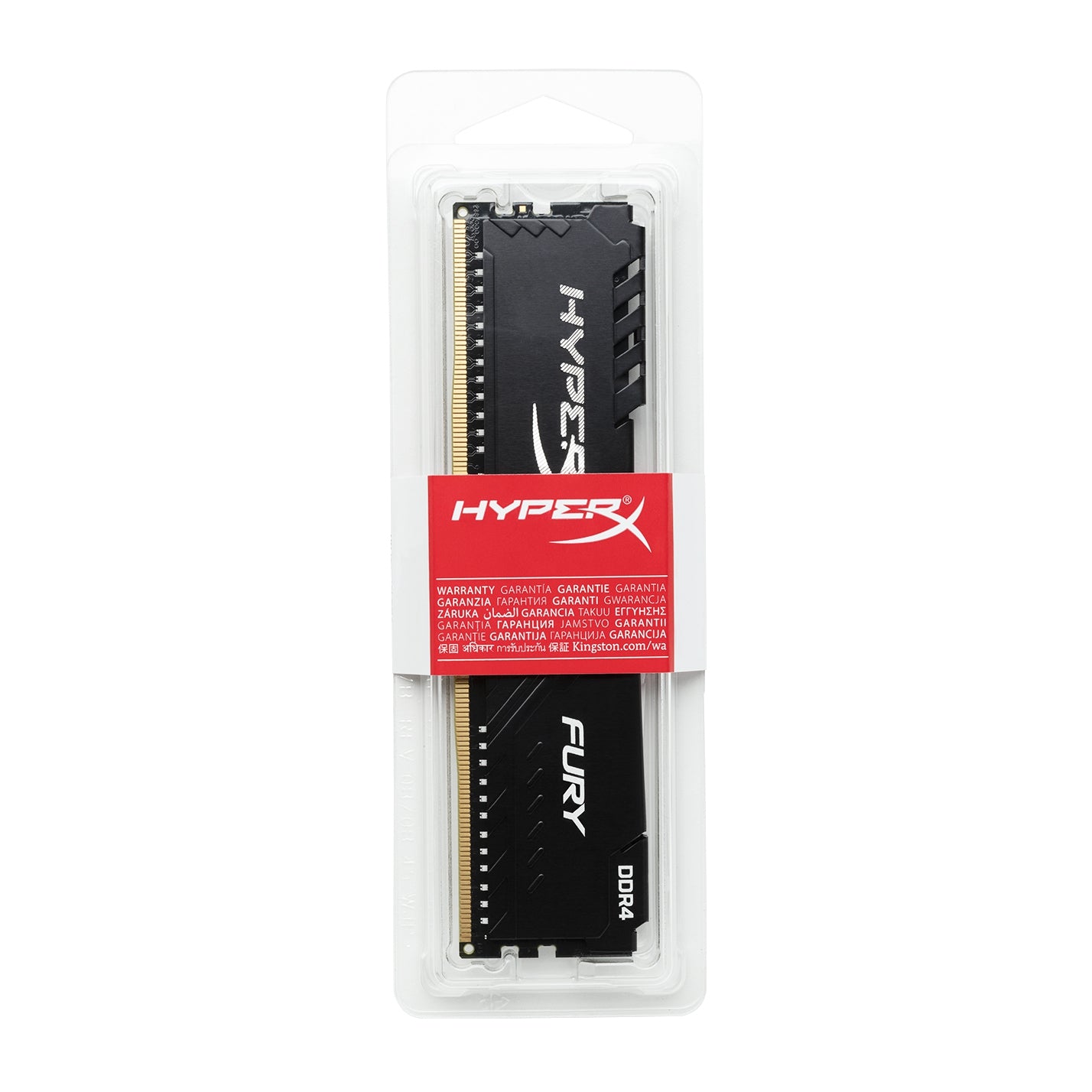 (Ob) Memoria Ddr4 Kingston Hyperx Furyblack 16Gb 2666Mhz (Hx426C16Fb3/16)