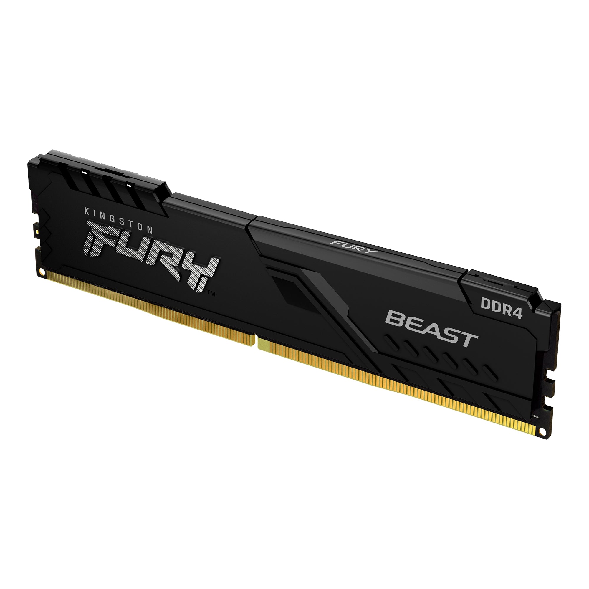 Kit Memoria Kingston Fury Beast Black Xmp/  Ddr4 /16Gb (2X8Gb) / 3200Mt/S / Dimm / Cl16  (Kf432C16Bbk2/16)