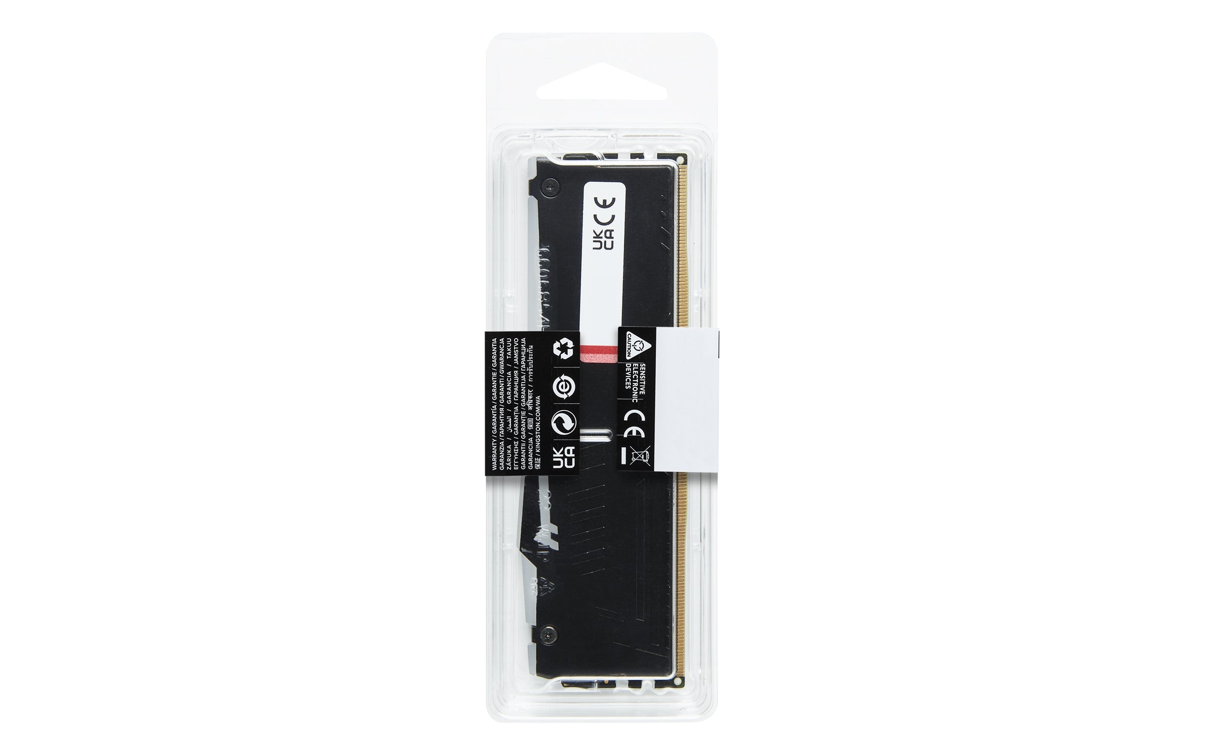 (Ob) Memoria Ddr5 Kingston Furybeast Rgb 16Gb 4800Mhz Dimm(Kf548C38Bba-16)