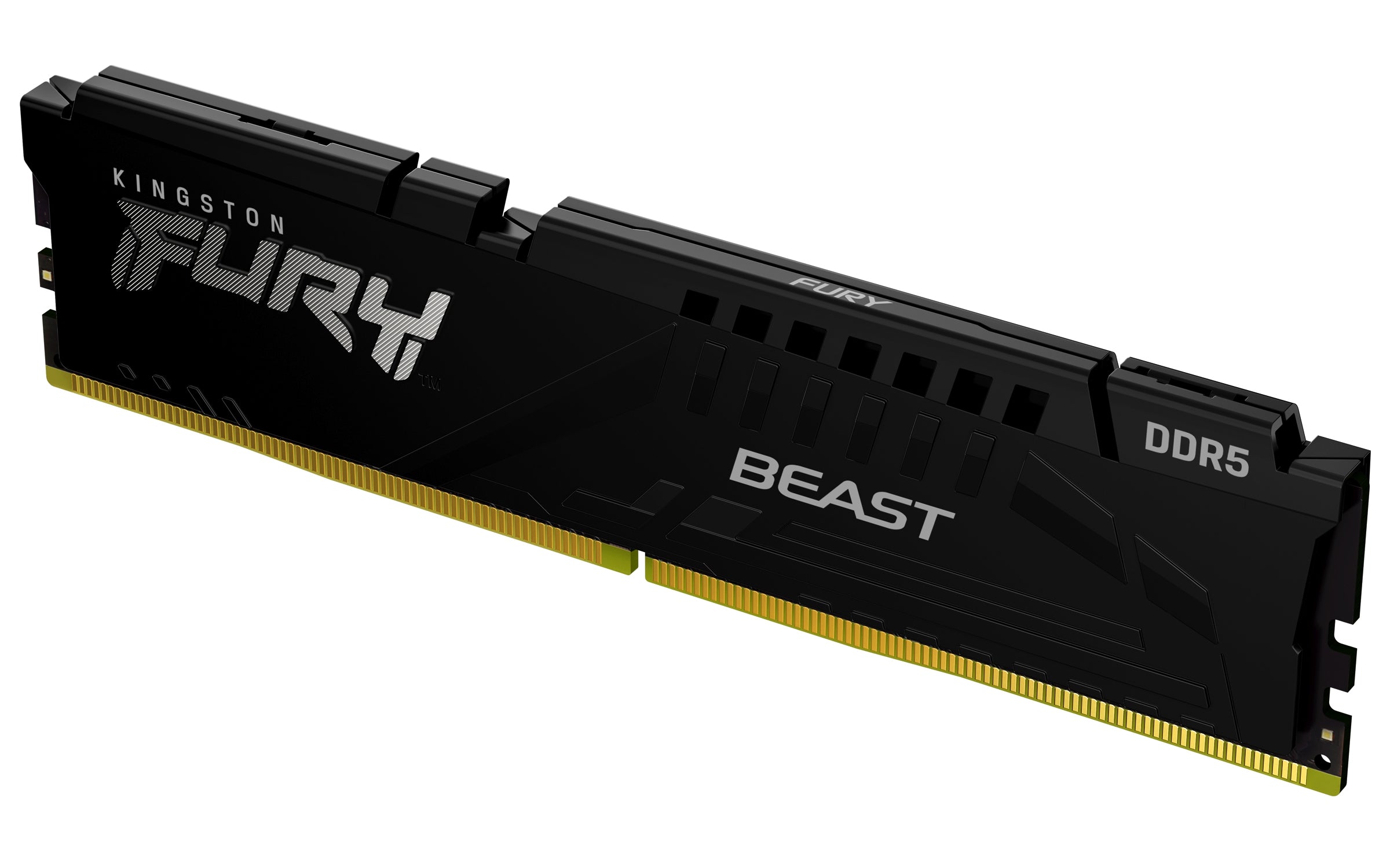 Memoria Ram Kingston Dimm Ddr5 8Gb 5200Mt/S Fury Beast Black Expo Cl36 288Pin 1.25V C/Disipador De Calor P/Pc/Gamer/Alto Rendimiento (Kf552C36Bbe-8)