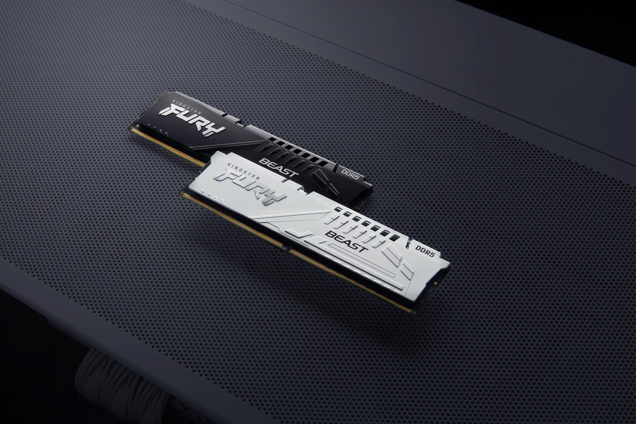 Memoria Ram Kingston Dimm Ddr5 8Gb 5200Mt/S Fury Beast Black Expo Cl36 288Pin 1.25V C/Disipador De Calor P/Pc/Gamer/Alto Rendimiento (Kf552C36Bbe-8)