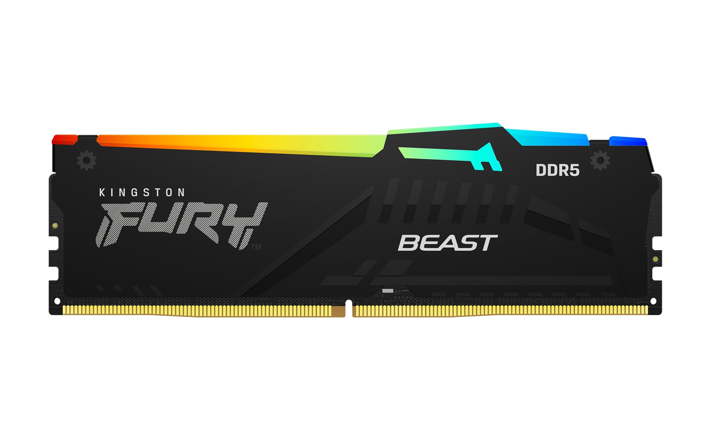 Memoria Ram Kingston Fury Beast Ddr5 Black Expo 16Gb 5600Mhz Cl36 Rgb (Kf552C36Bbea-16)