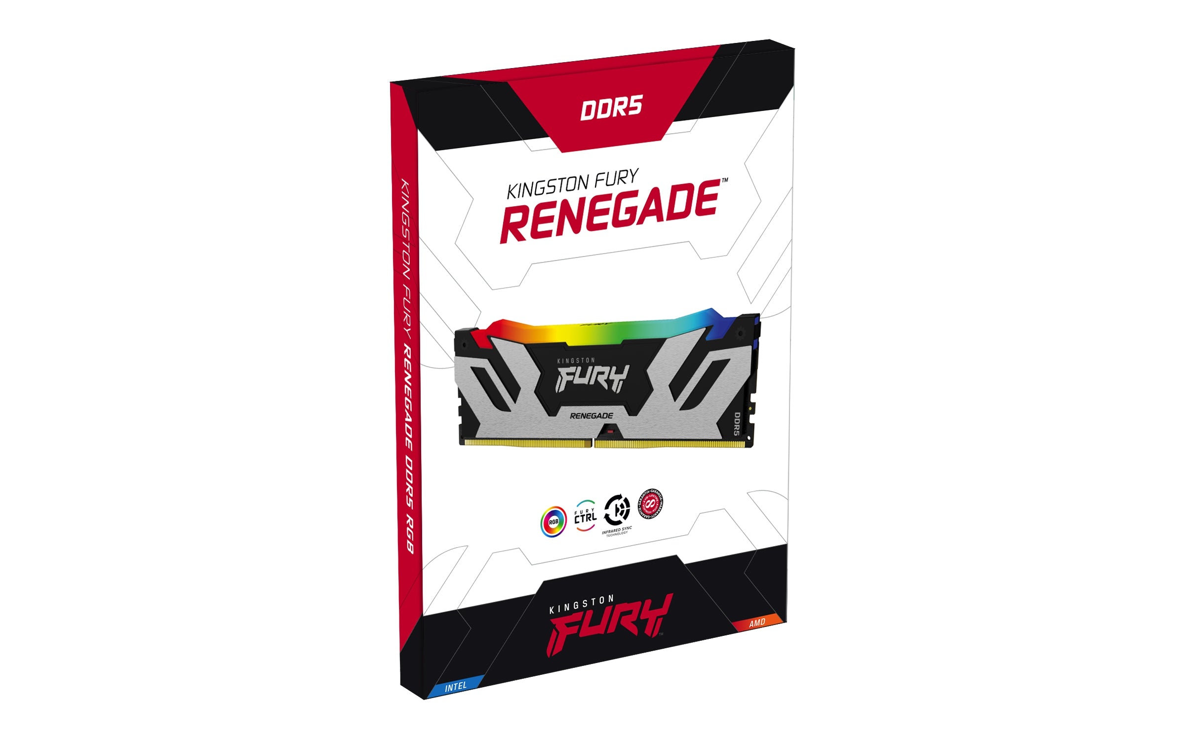 (Ob) Memoria Ddr5 Kingston Furyrenegade Rgb 16Gb 6000Mhzdimm(Kf560C32Rsa-16