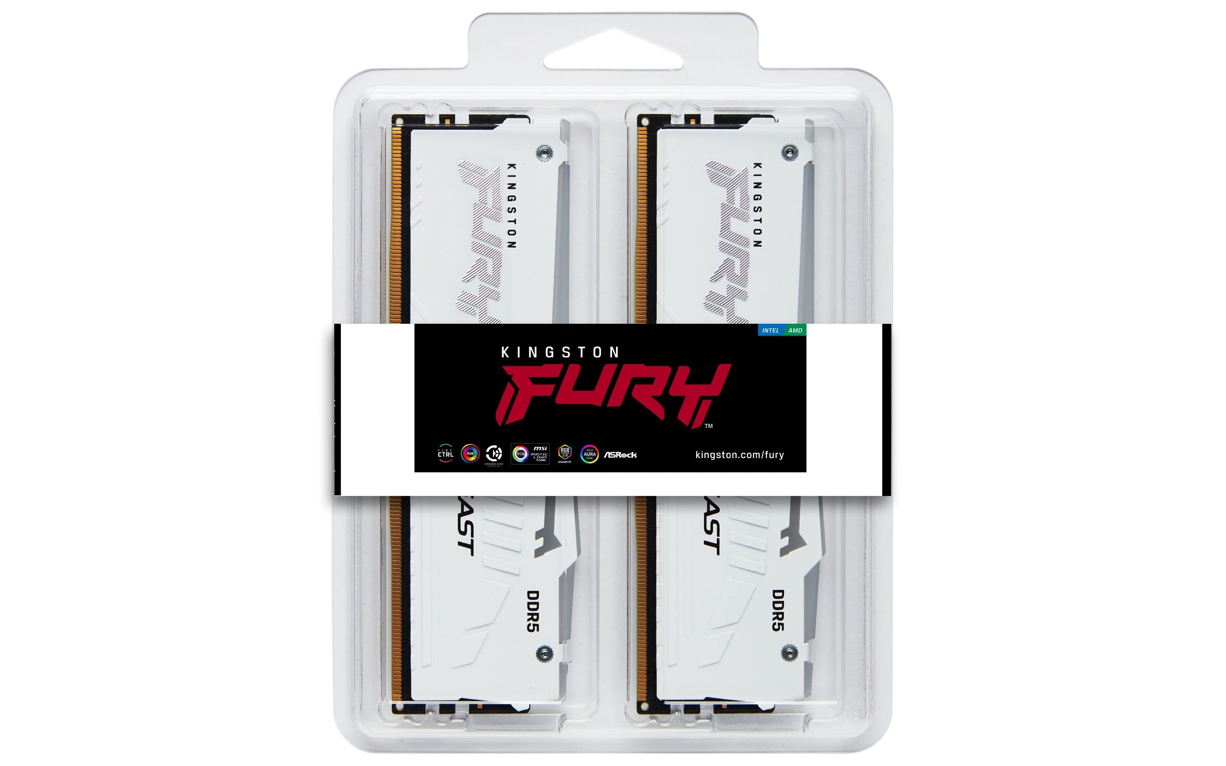 Memoria Ddr5 Kingston Furyb Bl 32Gb 6000Mhzrgb Exk2 (Kf560C36Bwe2Ak2-32)