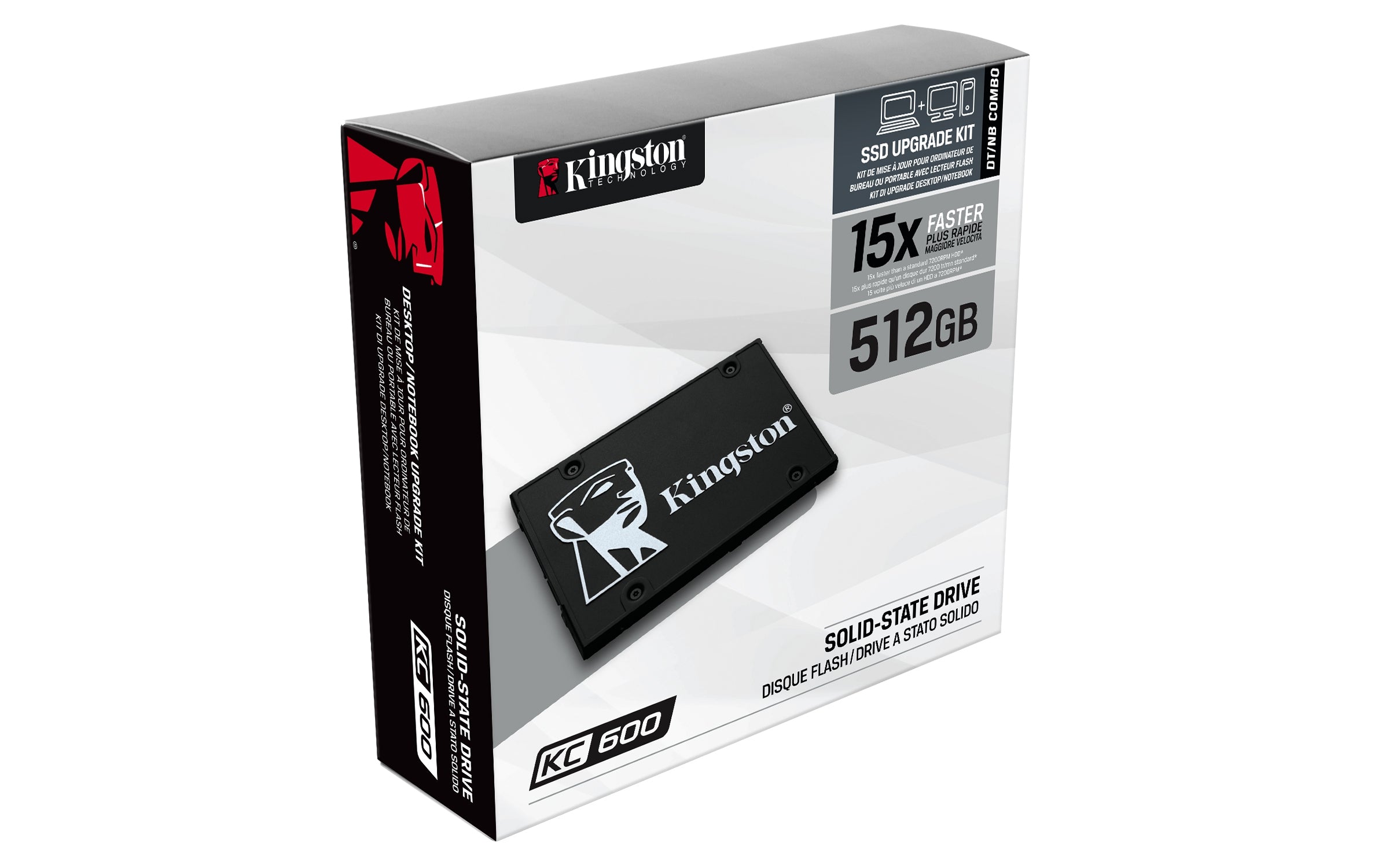 (Open Box)Unidad Ssd Kingston 512Gb Sata 3 2.5"Skc600/512G