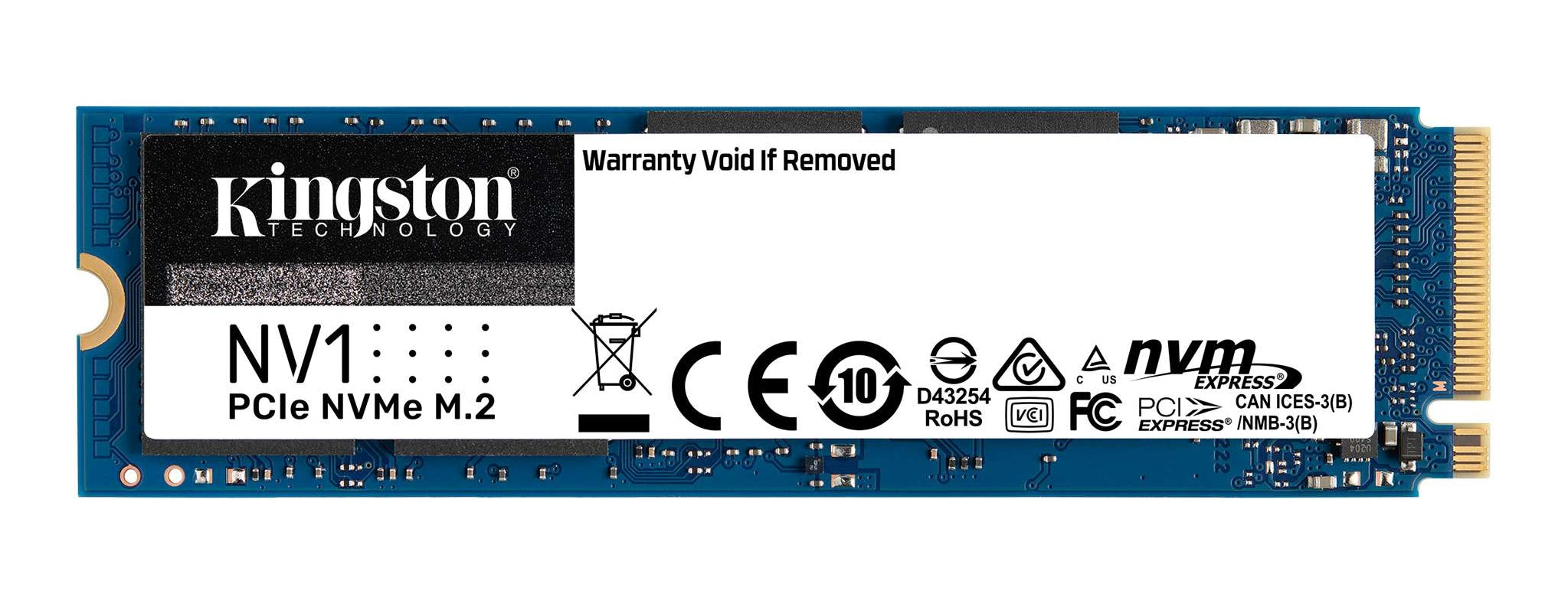 (Ob) Unidad Ssd Kingston Nv1 500Gb M.2 2280 Nvme (Snvs/500G)