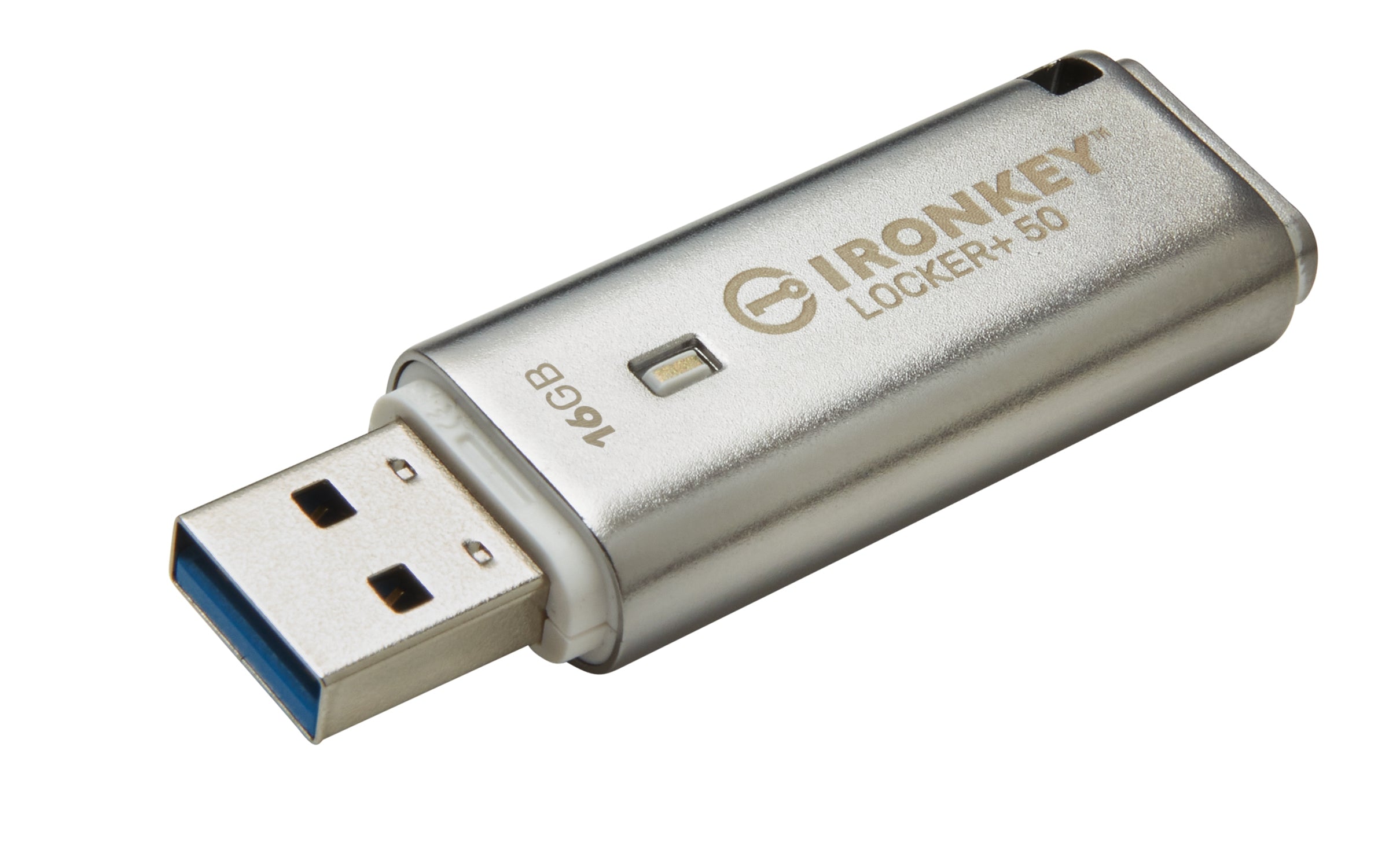 Usb Kingston 16Gbironkey Locker Plus 50 Aes Encryptedusbtocloud