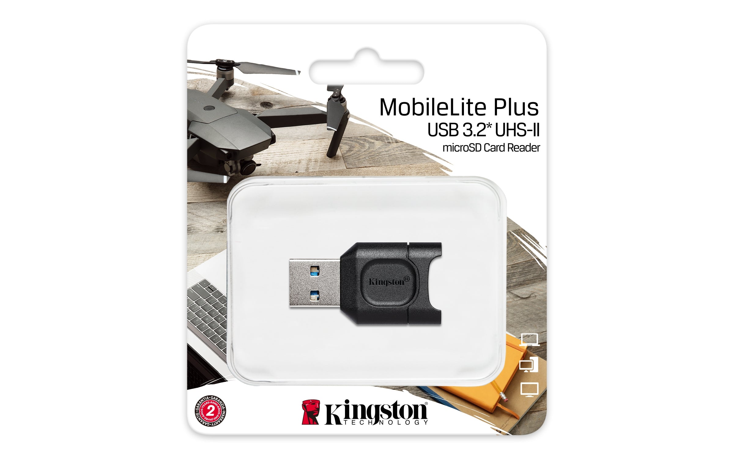 Lector Usb 3.2 Kingston Mobilel Plus Usb3.2 Gen1 Microsdhc/Sdxc Uhs