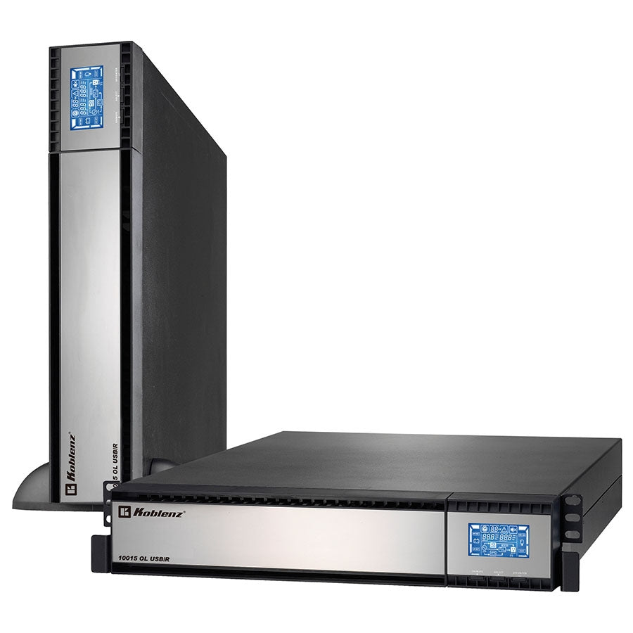 No Break Koblenz 10015 Ol 1000Va/800W On Line Rack /Torre6 Cont Display Lcdusb Rs232 90 Min