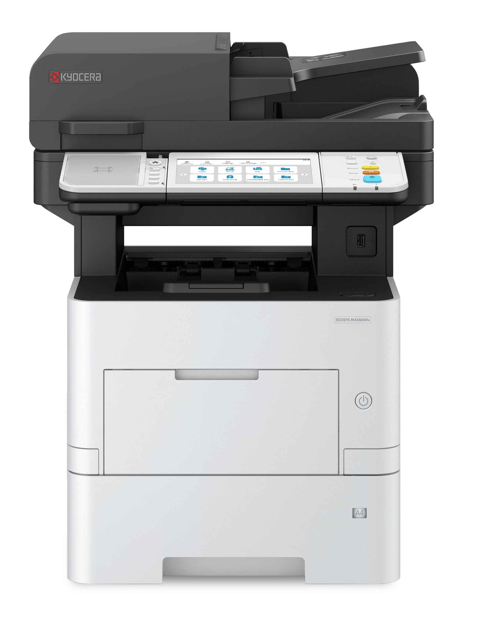 Multifuncional Kyocera 110C0Z2Us0 Monocromático Láser Ma5500Ifx 110C0Z2Us057Ppm1200X1200Dpi Impresora/Copiadora/Escáner/Fax Cama Plana Tamaño Oficio A4Dúplex Est