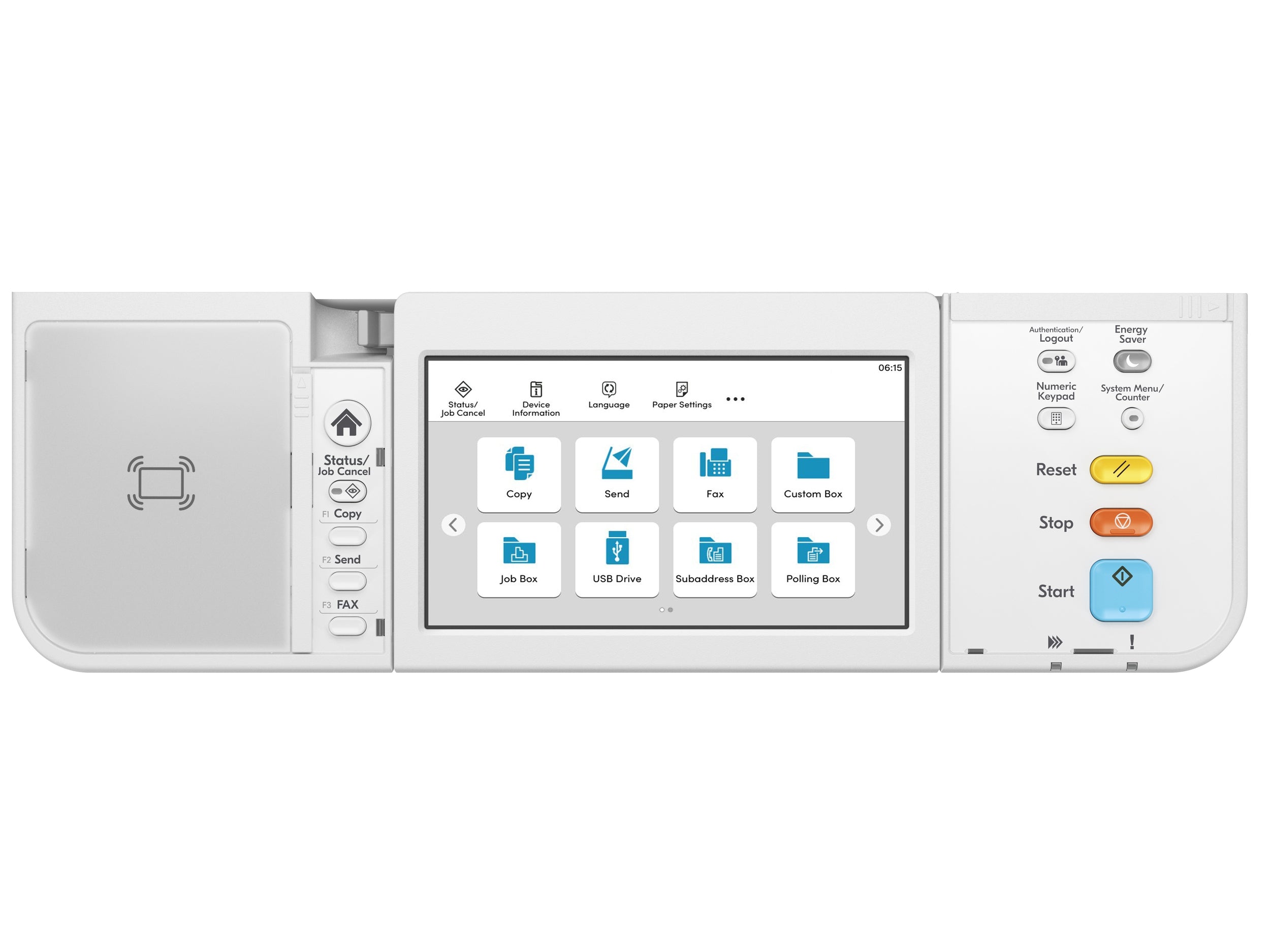 Multifuncional Kyocera 110C0Z2Us0 Monocromático Láser Ma5500Ifx 110C0Z2Us057Ppm1200X1200Dpi Impresora/Copiadora/Escáner/Fax Cama Plana Tamaño Oficio A4Dúplex Est