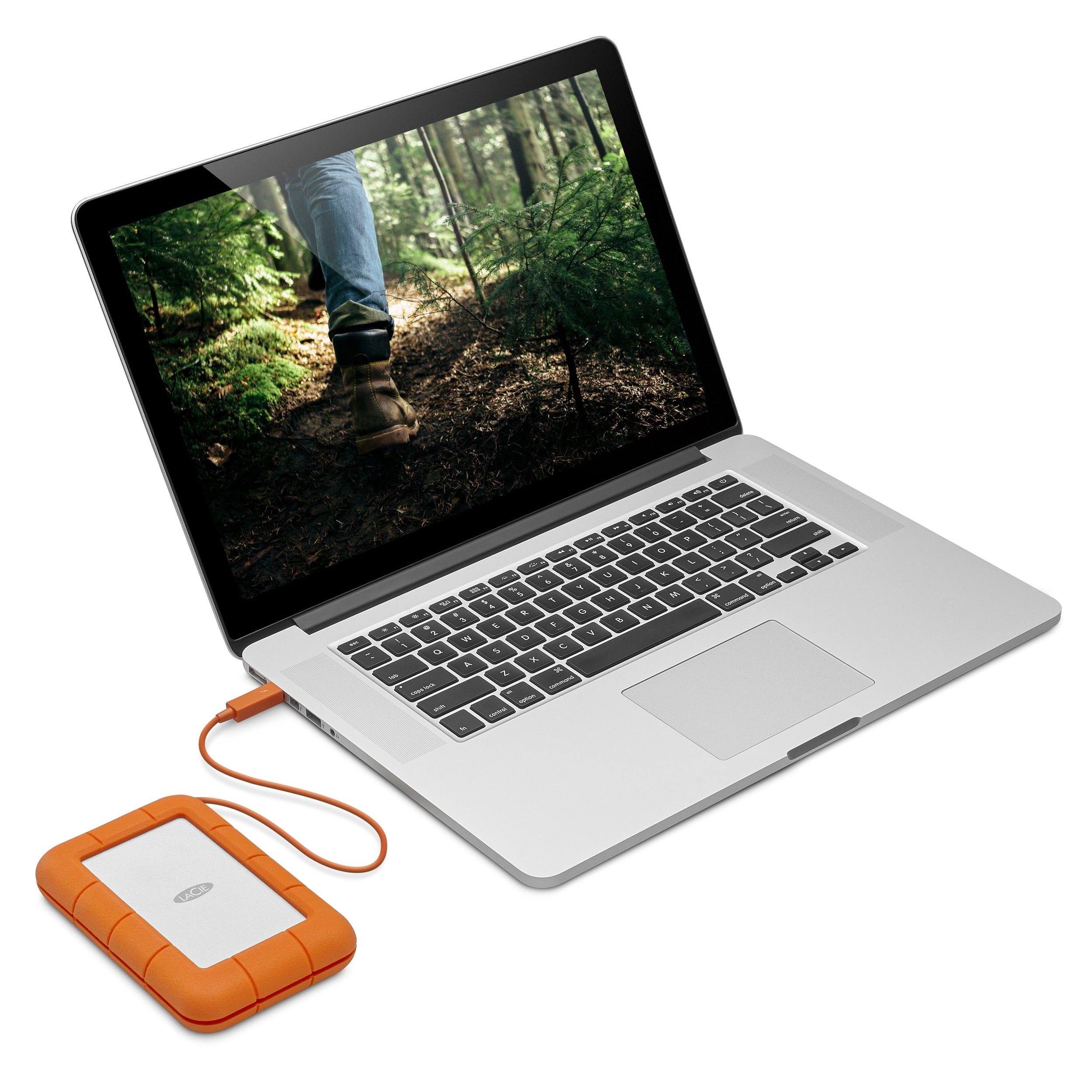 Disco Duro Ext Portatil Usb 3.1 2Tb Usb-C 2Yr Rugged Secure