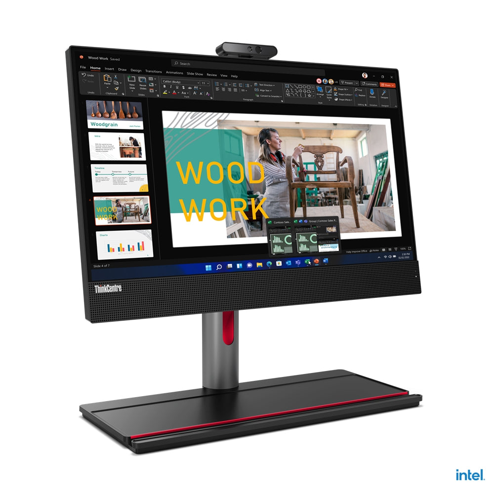 All In One Lenovo M70A Thinkcentre Aio Intel® Core™ I5-12400 Ram 16 Gb Windows 11 Pro 512 Ssd Pantalla 21.5 Pulgadas.