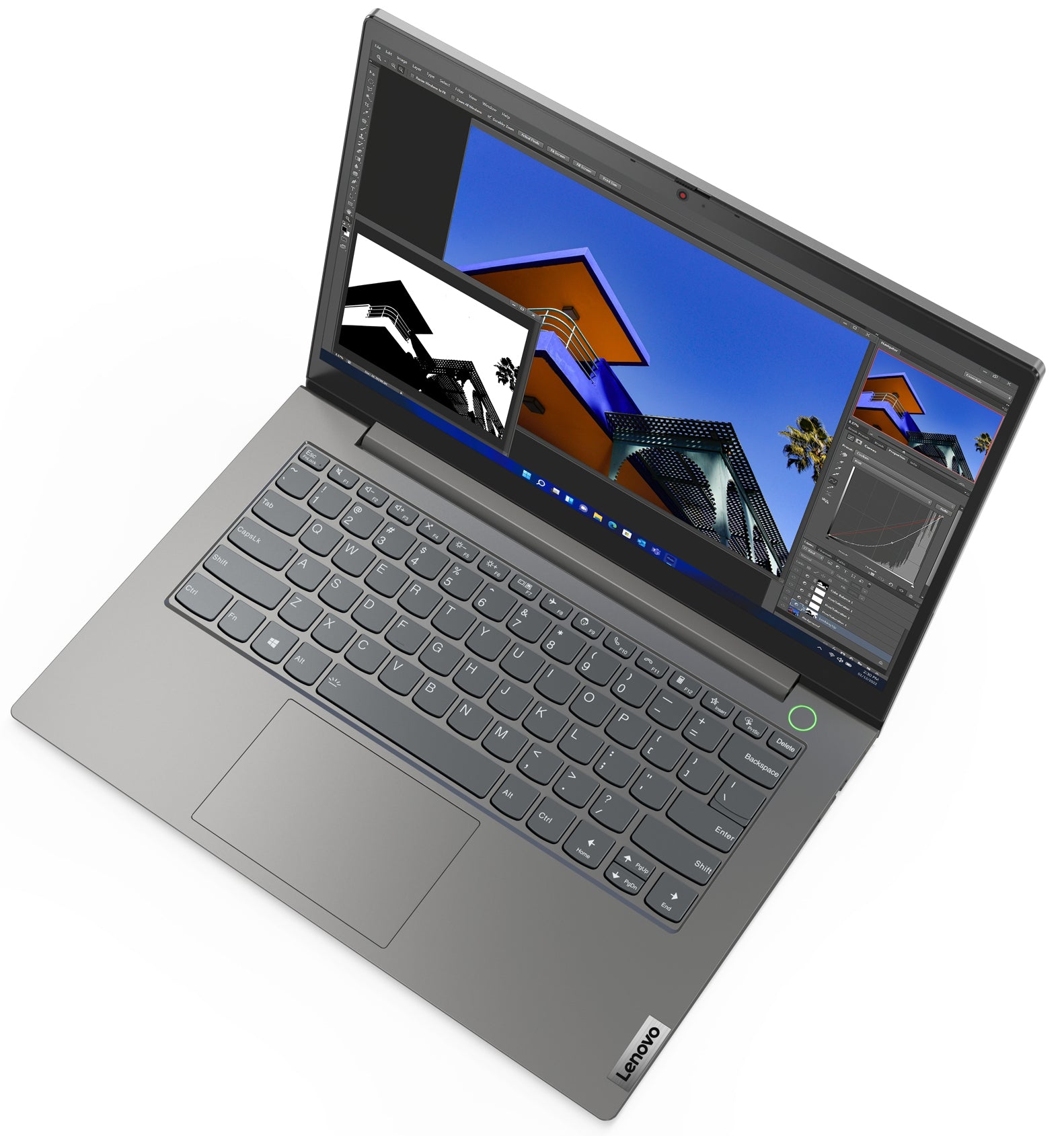 Laptop Lenovo Thinkbook Aluminio 14 G4 Iap// Core I7-1255U 3.5Ghz// 16 Gb (8Gb Soldered Ddr4-3200 + 8Gb So-Dimm Ddr4-3200)// 1 Tb Ssd M.2 2242//14 Fhd//Rj45//Fingerprint// Win 11 Pro//Rj45//1Y Cci