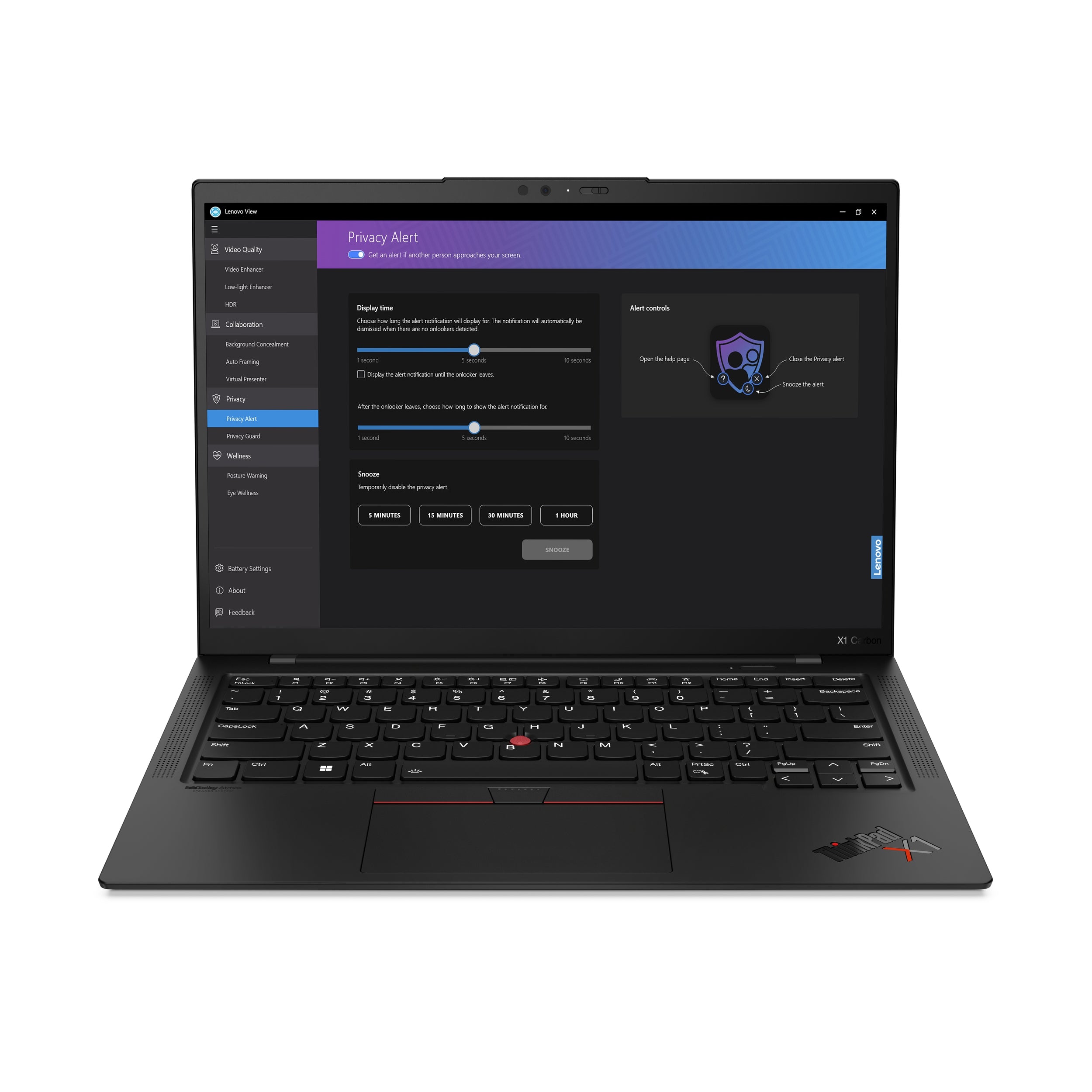 Laptop Lenovo Think X1 Carbon Gen 11// Core I7-1355U 1.7 Ghz// 32Gb Soldered Lpddr5-6000// 1Tb Ssd M.2 2280// 14 Wuxga Non-Touch// Backlit,Spanish // Fingerprint// Win 11 Pro// 3Y Premier Support