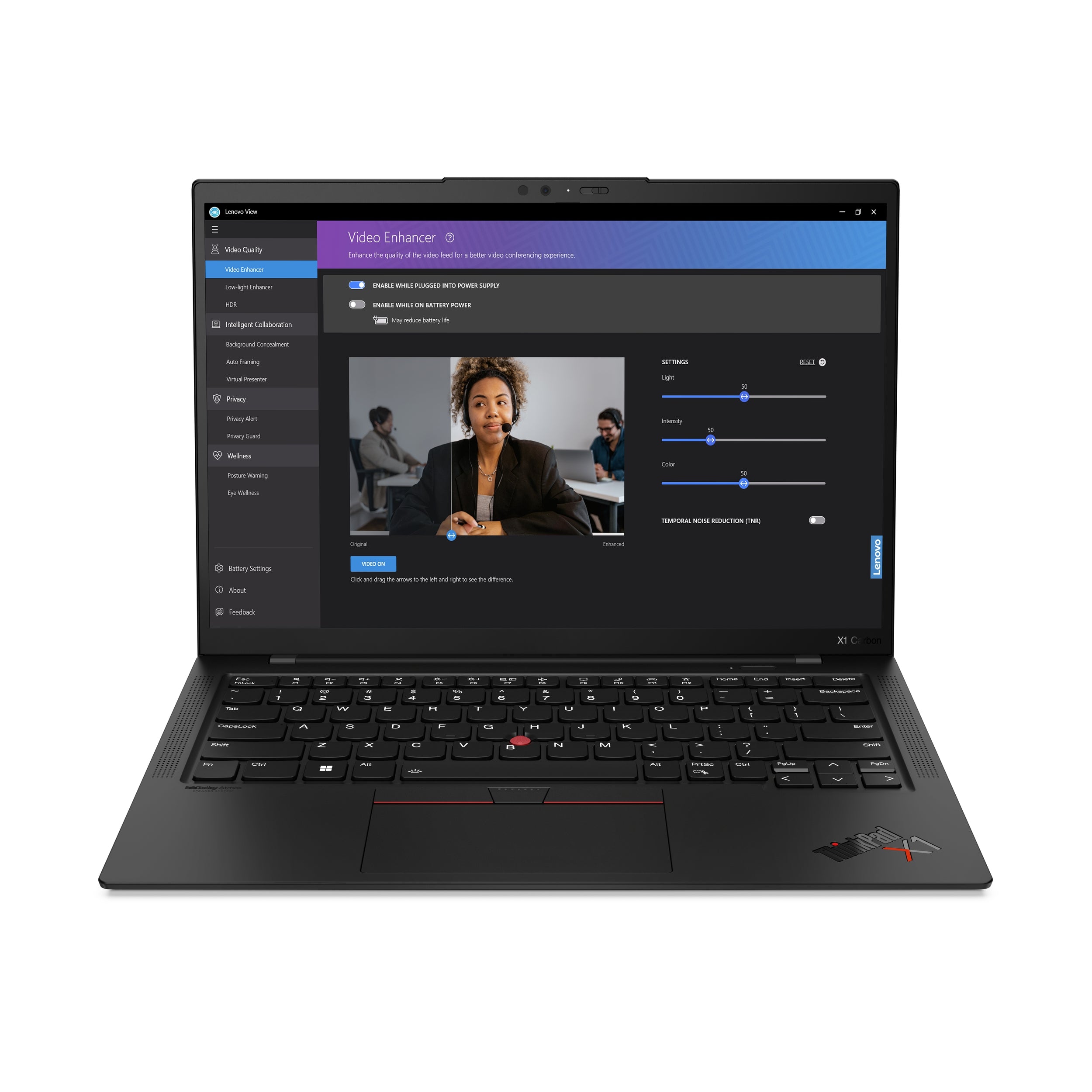 Laptop Lenovo Think X1 Carbon Gen 11// Core I7-1355U 1.7 Ghz// 32Gb Soldered Lpddr5-6000// 1Tb Ssd M.2 2280// 14 Wuxga Non-Touch// Backlit,Spanish // Fingerprint// Win 11 Pro// 3Y Premier Support