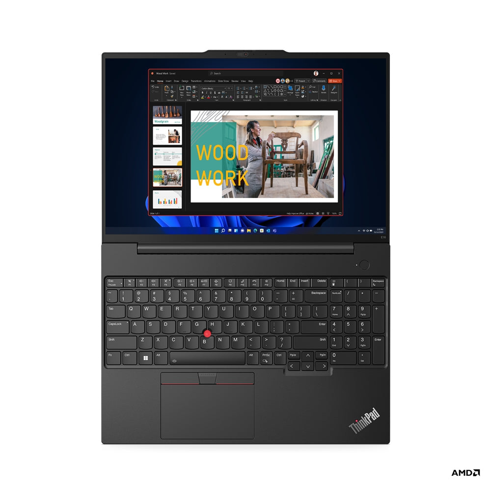 Laptops Lenovo Thinkpad E16 G1 Pulgadas Amd Ryzen 5 7530U 24 Gb Windows 11 Pro 512 Ssd