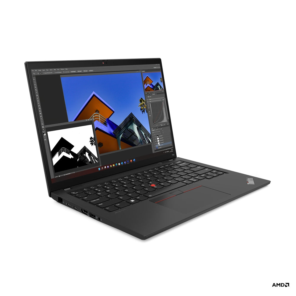 Laptop Lenovo Thinkpad T14 Gen 4| Ryzen 7 Pro 7840U 3.3 Ghz| 32Gb Soldered Lpddr5X-6400|1Tb Ssd M.2 2280| 14 Wuxga| Backlit,Spanish| Win 11 Pro| 3Y Premier Support Plus