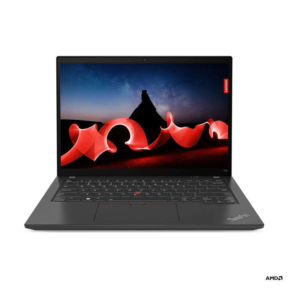 Laptop Lenovo Thinkpad T14 Gen 4| Ryzen 7 Pro 7840U 3.3 Ghz| 32Gb Soldered Lpddr5X-6400|1Tb Ssd M.2 2280| 14 Wuxga| Backlit,Spanish| Win 11 Pro| 3Y Premier Support Plus