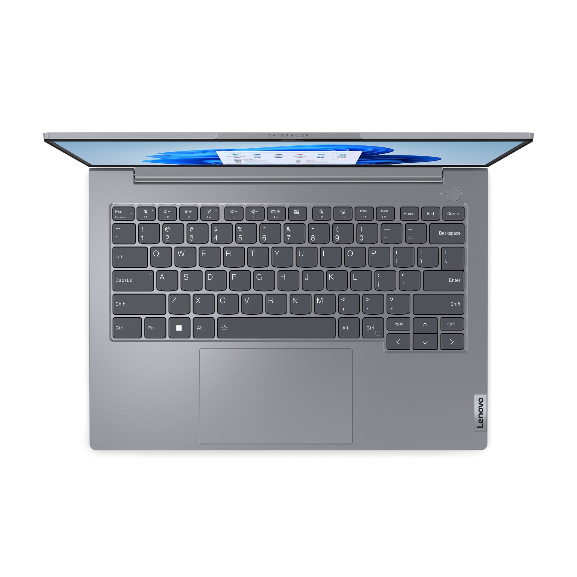 Laptop Lenovo Thinkbook Aluminio G6 Abp// Ryzen 5-7530U 4.5 Ghz// 16Gb So-Dimm Ddr4-3200//512Gb Ssd M.2 2242//14 Wuxga//Backlit,Spanish//Fingerprint//Rj-45//Win 11 Pro//1Y Cci