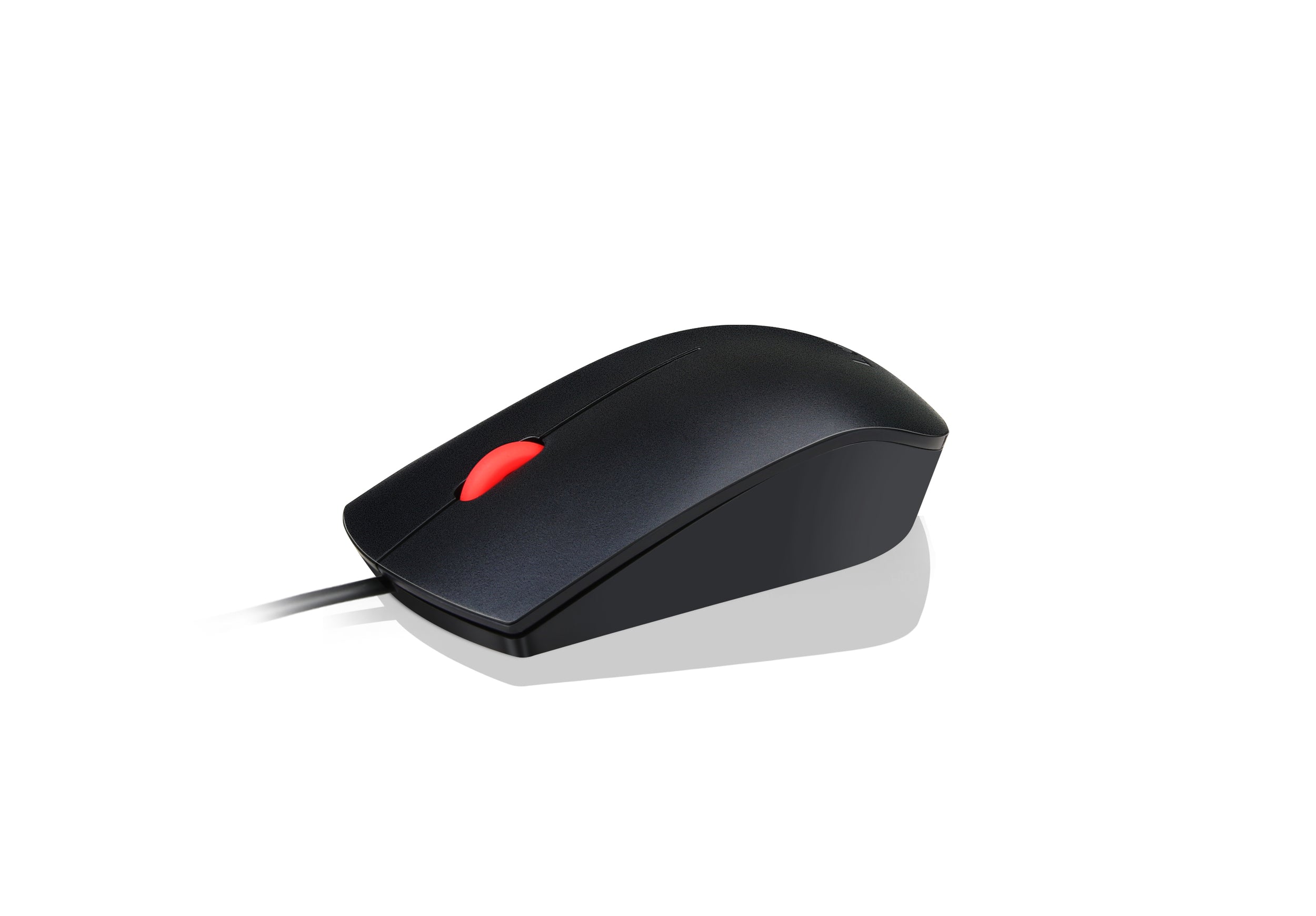 Mouse Usb Lenovo Essential Alambrico Conexion Por Cable