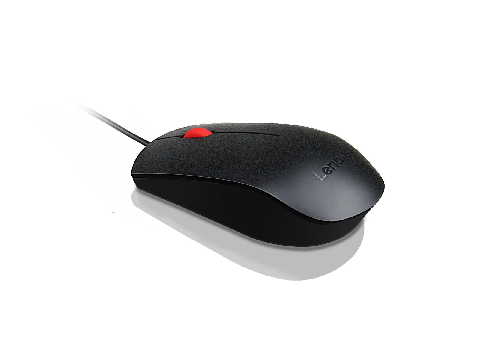 Mouse Usb Lenovo Essential Alambrico Conexion Por Cable