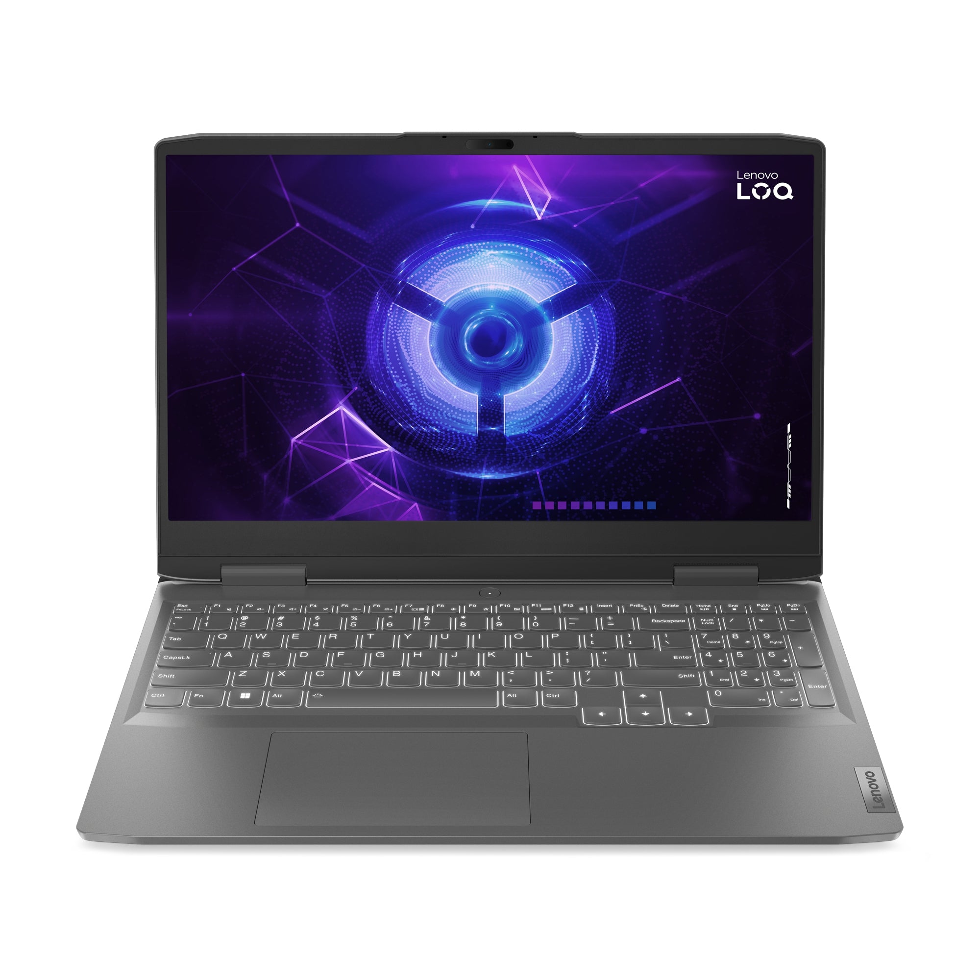 Laptop Lenovo Idea Gaming Loq 15Irh8 / Core I5-12450H / 8Gb Ddr5 / 512Gb Ssd / Rtx 2050 4Gb / 15.6 Fhd (1920X1080) / Storm Grey / Win 11 Home / 1 Yr Cs