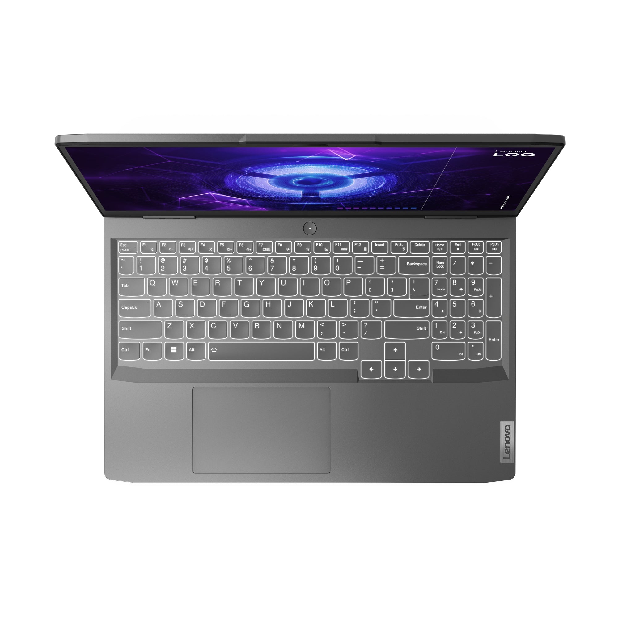 Laptop Lenovo Idea Gaming Loq 15Irh8 / Core I5-12450H / 8Gb Ddr5 / 512Gb Ssd / Rtx 2050 4Gb / 15.6 Fhd (1920X1080) / Storm Grey / Win 11 Home / 1 Yr Cs