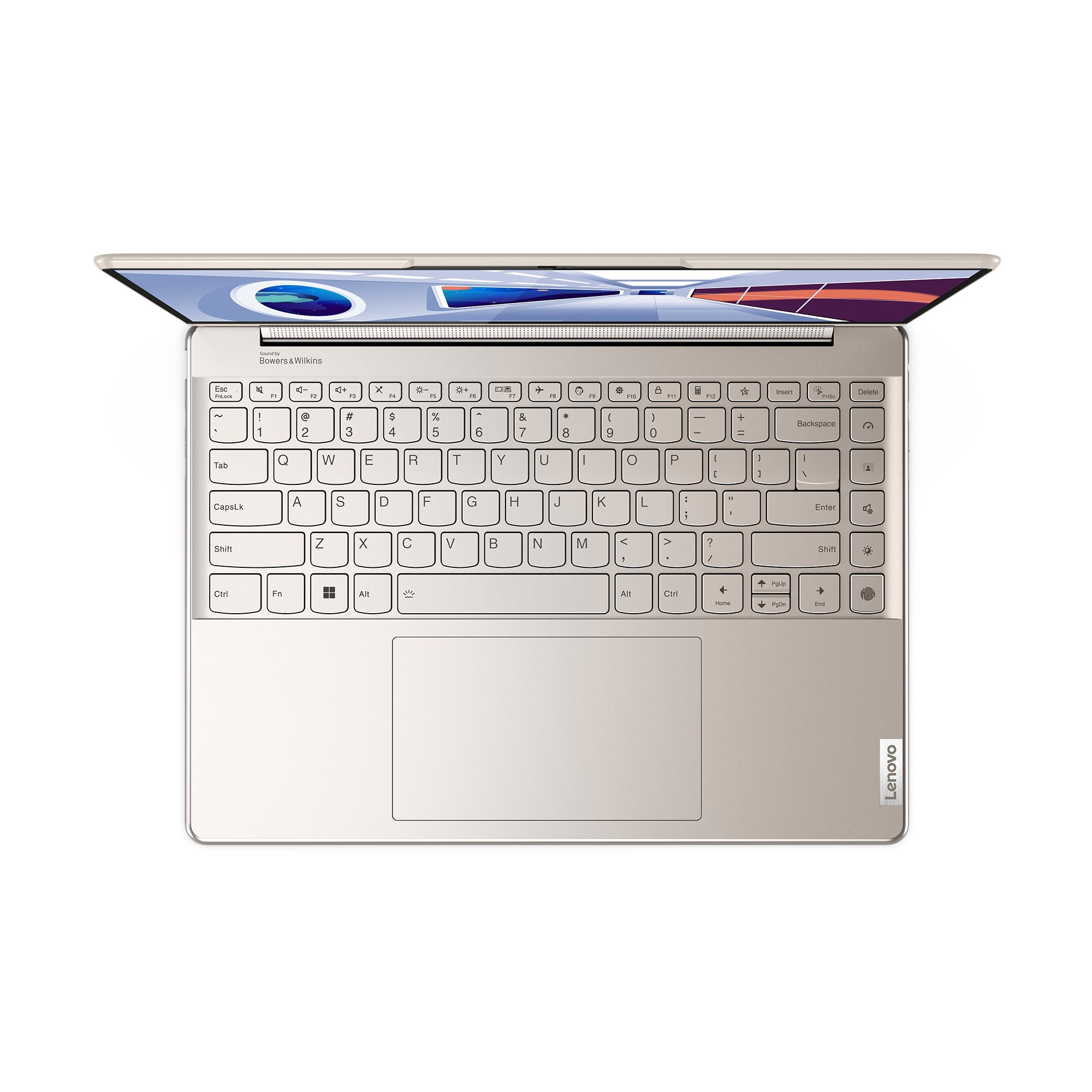 Lenovo Idea Yoga 9 14Irp8/Core I7-1360P 1.6Ghz/16Gb/512Gbssd/Oled 14/Touch/360°/Teclado Retroiluminado/Con Pluma/Color Avena/Win 11 Home/1 Año En Centro De Servicio