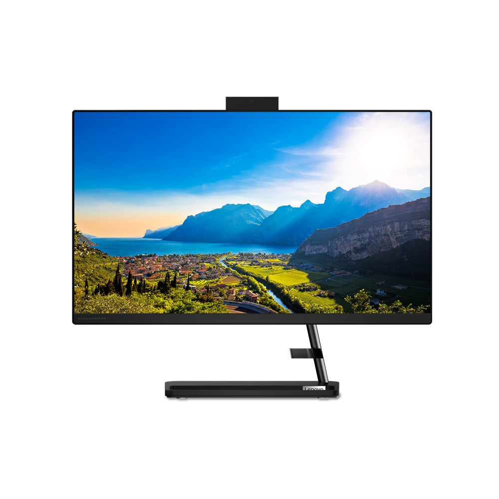 Lenovo Idea Aio 3 24Itl6/Ci7-1165G7 2.8Ghz/8Gb Ddr4-3200 Max 16Gb/256Gb Ssd + 1Tb Hdd/23.8Fhd/Negro/Win 11 Home/1 Año En Centro De Servicio