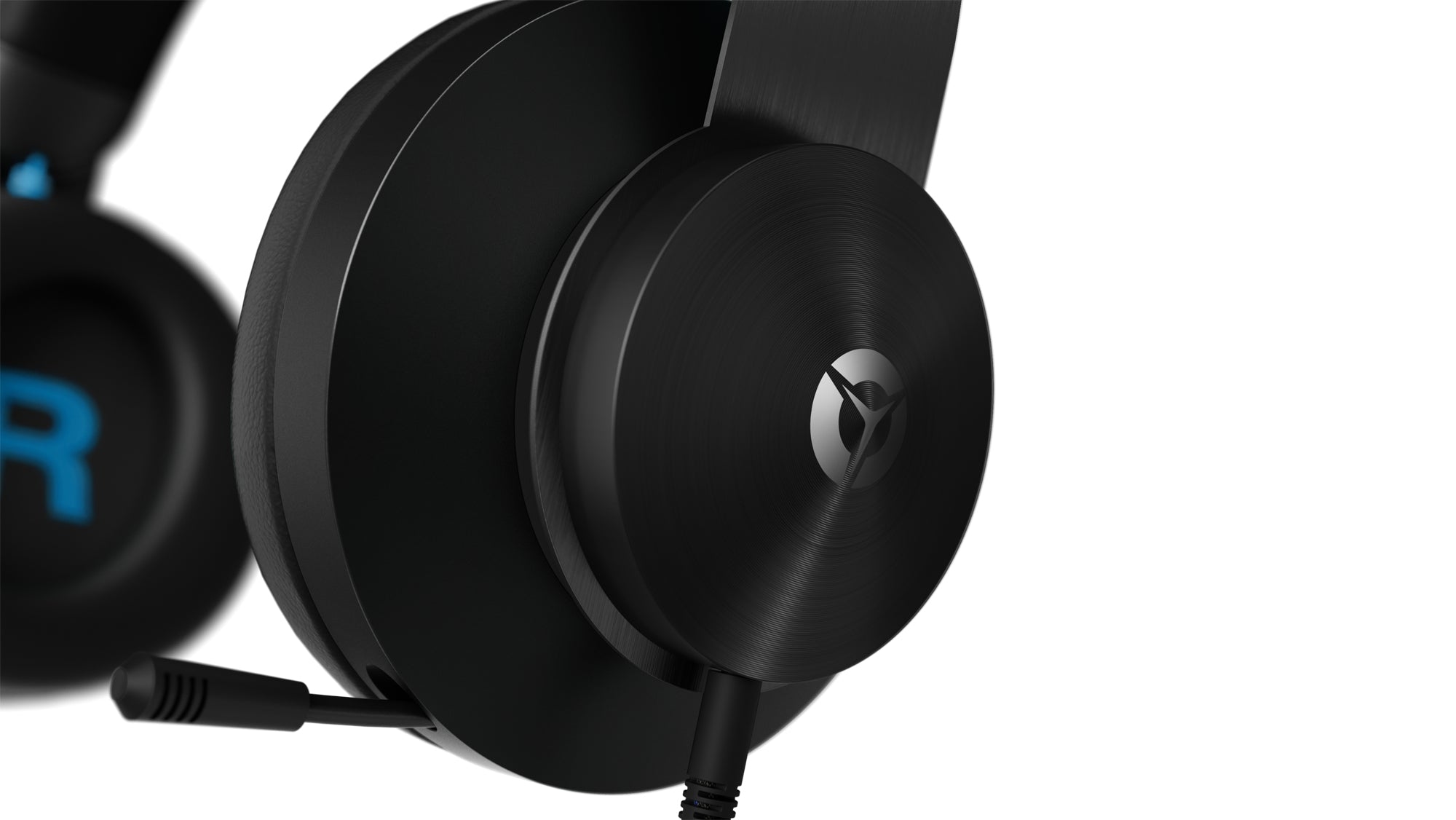 Audifonos Con Microfono Tipo Diadema Lenovo Idea Gaming Legion H300 3.5 Mm Negro