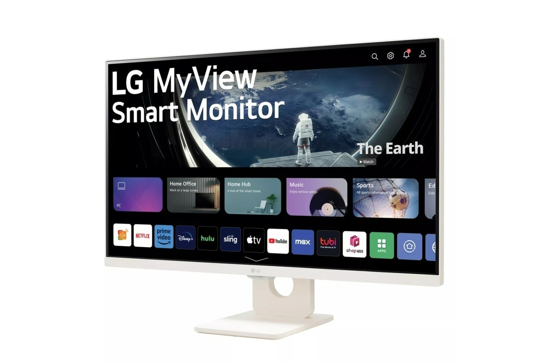 Monitores Lg 27Sr50F-W 27Sr50Fw Fhd Smarttv Webos