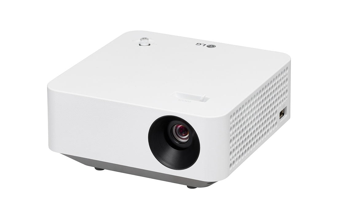 Proyector Lg Cinebeam Pf510Q Con Control Remoto, 450 Anis Lumen, Hdmi, Full Hd,Webos 22,(Ios/Android, Tv+ App, Dlna) Color Blanco