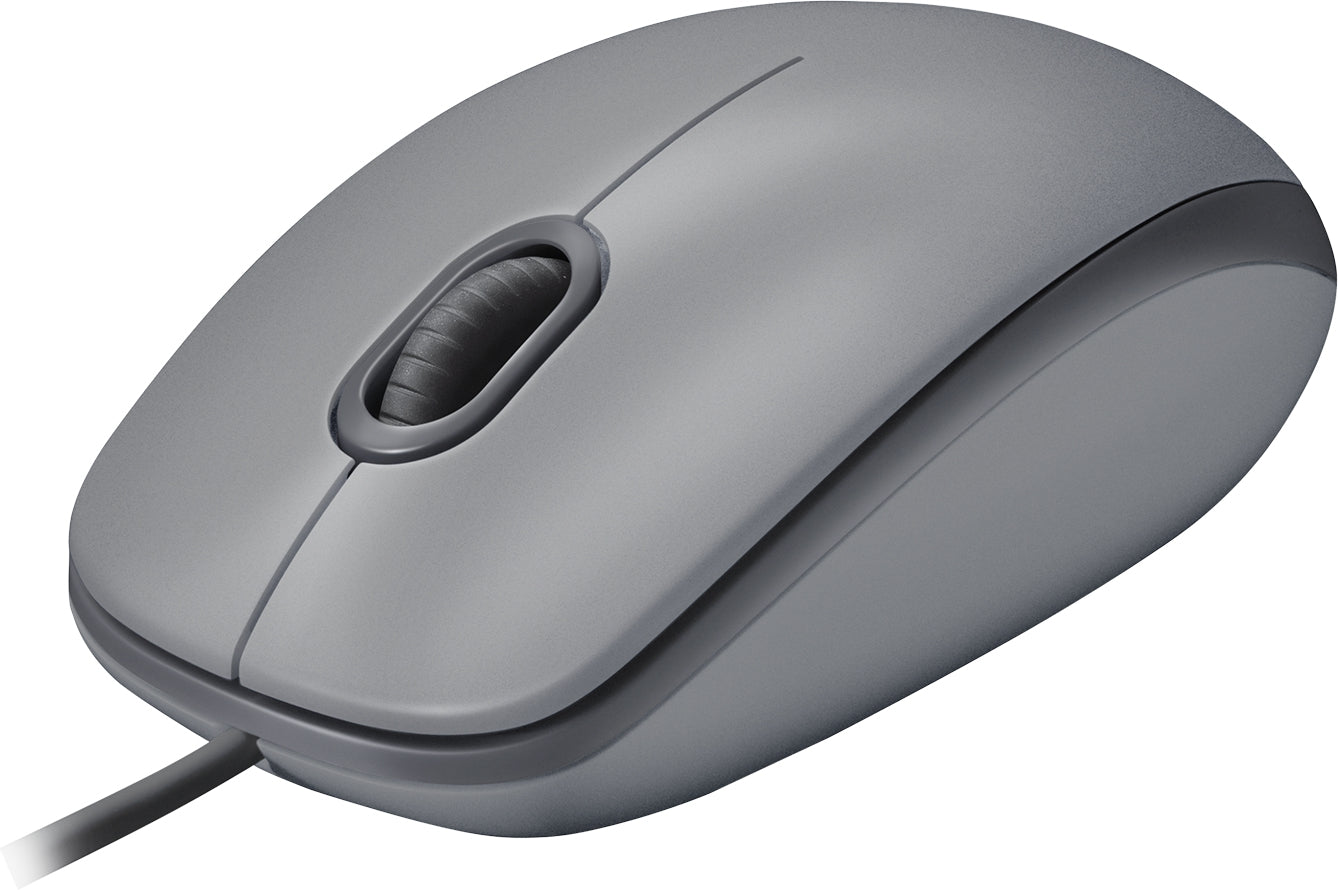 Mouse Logitech M110 Optico Usb 1,000 Dpi Silent Gray (910-006757)