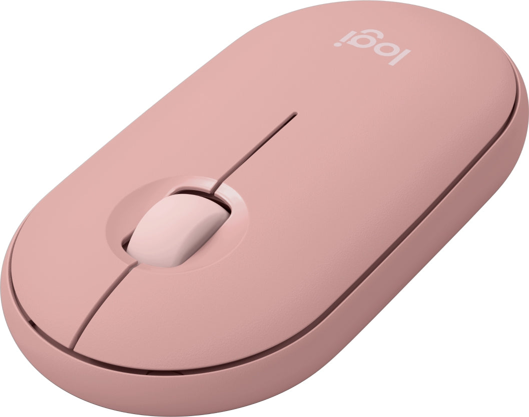 Mouse Logitech Pebble 2 M350S Bt Multidisp Silent Rose (910-007048)